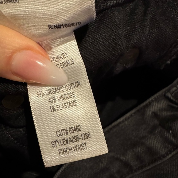 Agolde Black Women's Jeans - Picture 4 of 4